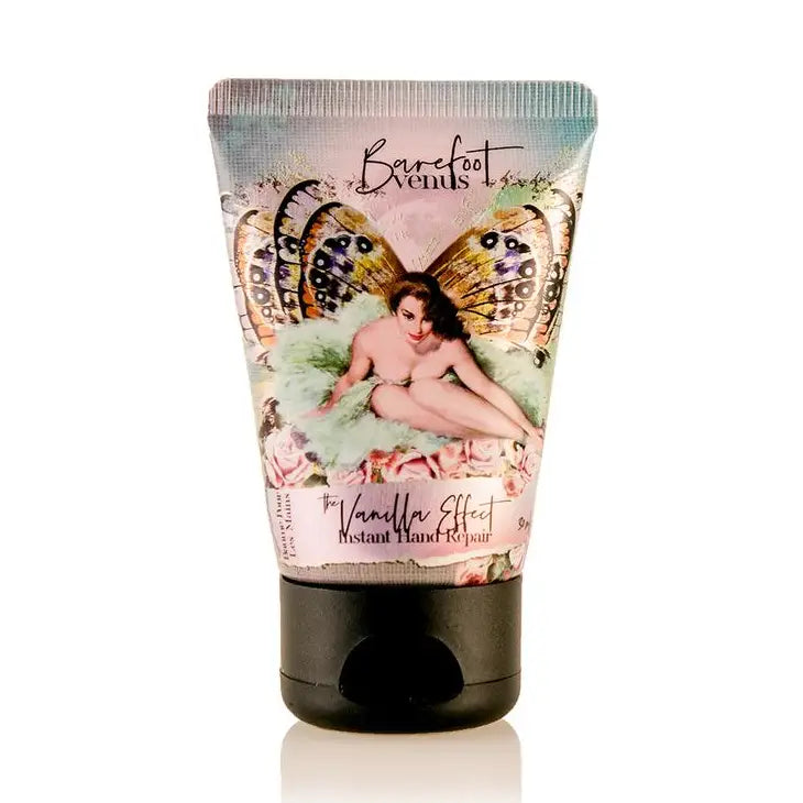 L'Effet Vanille ~ Mini Baume pour les mains au beurre de Karité et de mangue ~ Format voyage