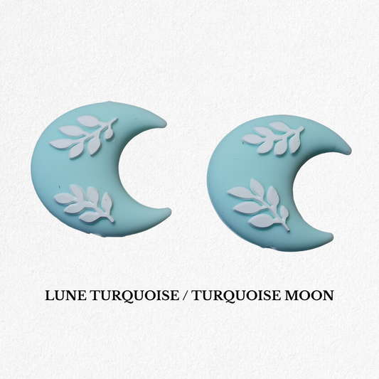 Embout d'Aiguilles - LUNE TURQUOISE