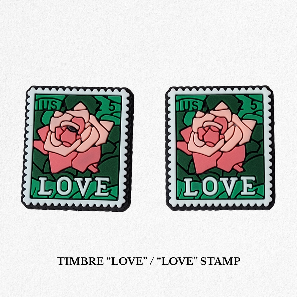 Embout d'Aiguilles - TIMBRES "LOVE"