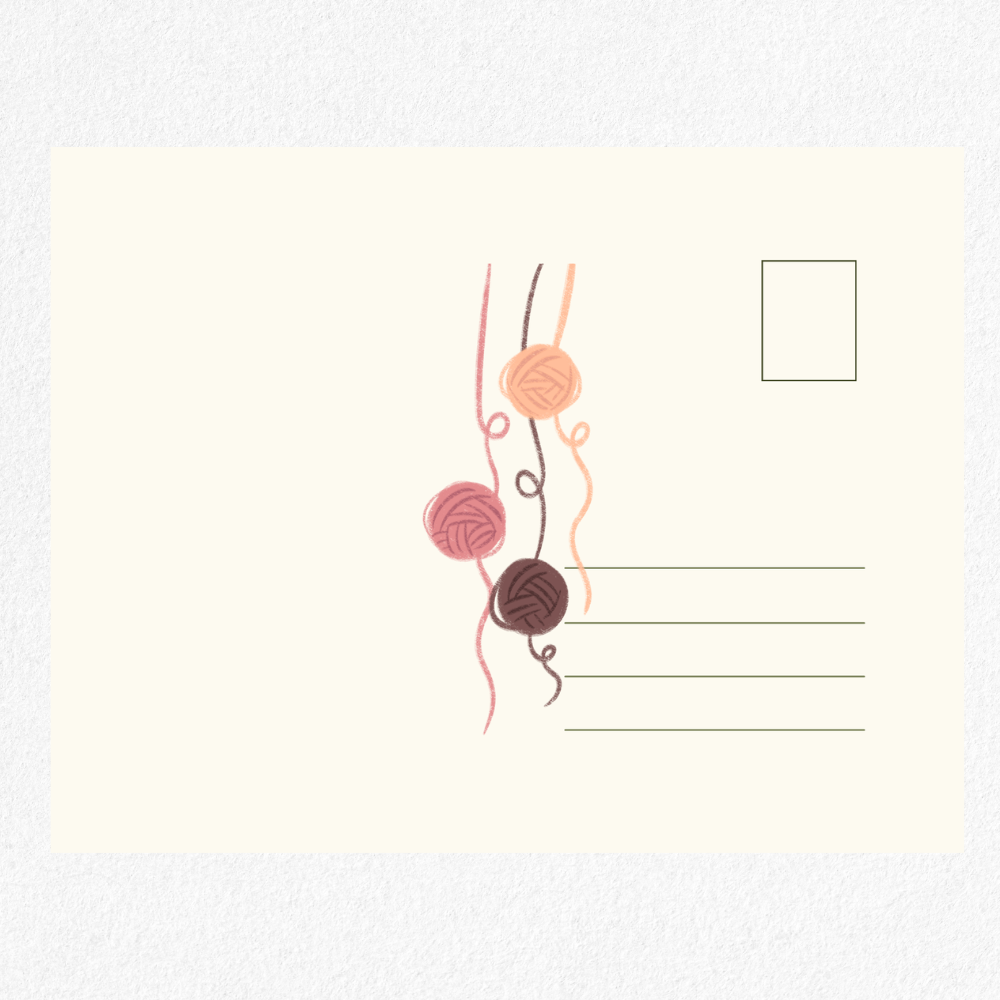 Carte postale "L'amour vient sous différentes formes"