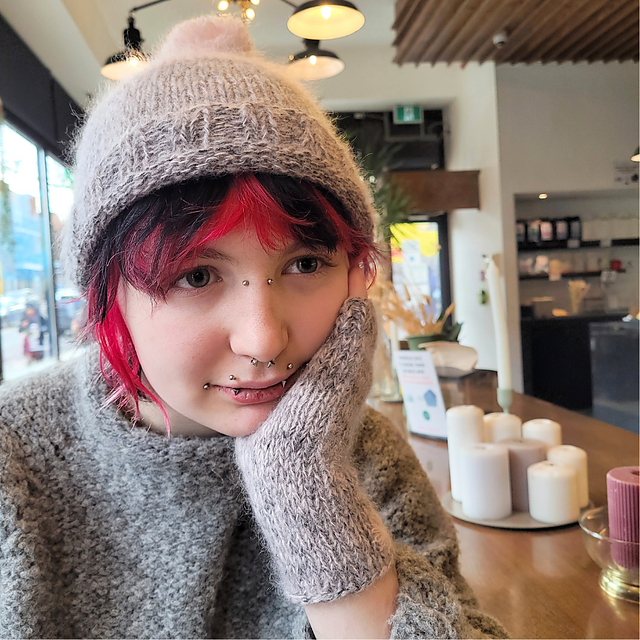 Patron de Tricot :  L'Ensemble B + F