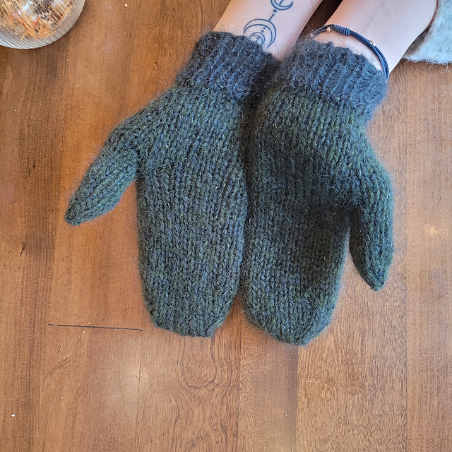 Patron de Tricot :  L'Ensemble B + F