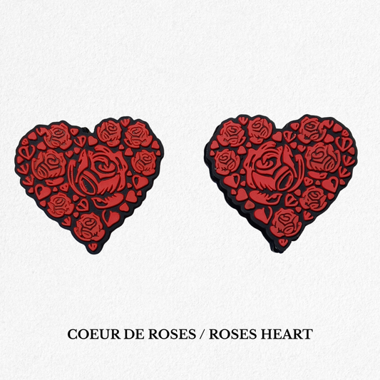 Embout d'Aiguilles - COEUR DE ROSES