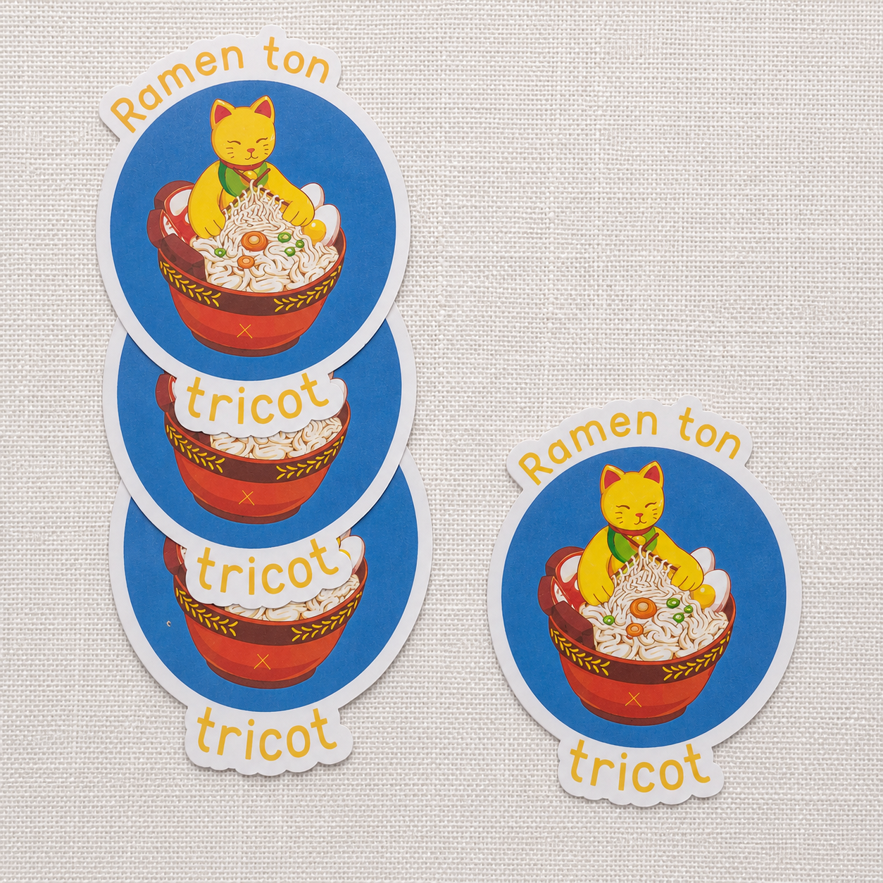 Autocollant - Ramen ... Ton Tricot