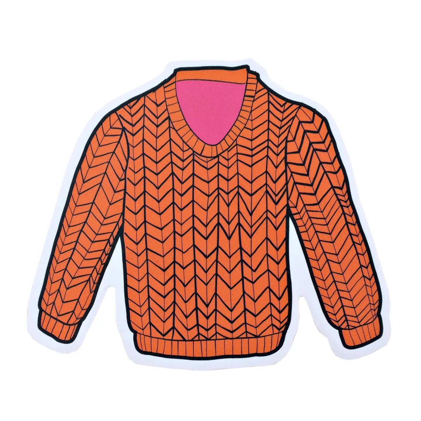Autocollant en vinye "Pull Rouge"